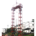 Elevador de construcción de calidad con puerta de solapa