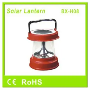 Solar Lantern With Integrated Solar Panel