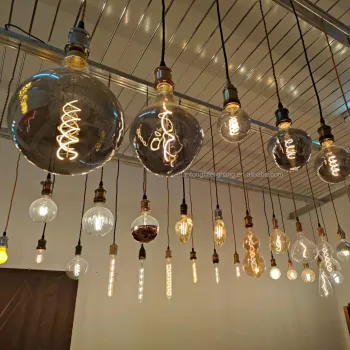 G200 G150 Giant XXXL 2200K Soft Filament LED Bulb