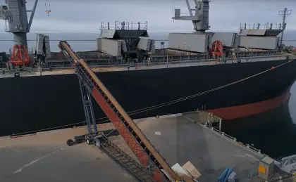 Mobile Ship Loader & Stacker: Coal, Salt, and Soybean Handling Solutions