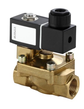 1/2 inch one way 24v electric solenoid water valve with PTFE
