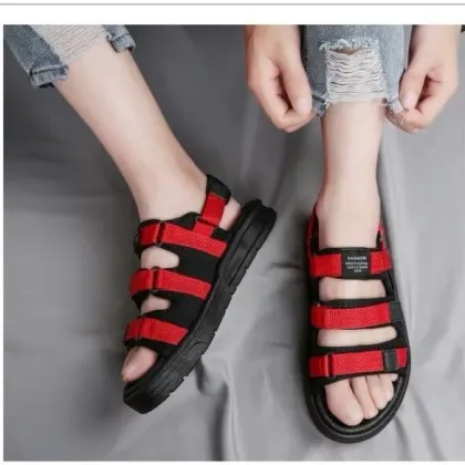 Men's antislip sandals Men Beach shoes Men's Roman Sandals Summer Men's Outdoor Flat Sandals Large Size 36-46 Sports Sandalias