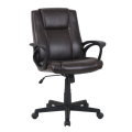 PU Leather Manager Chair with Armrest Height Adjustable