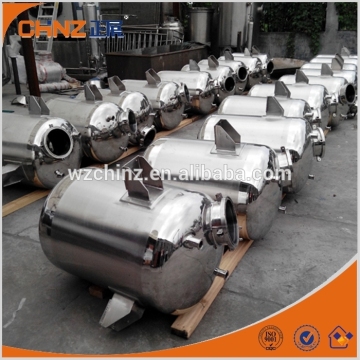 Stainless steel batch chemical reactor vessel mixing tank