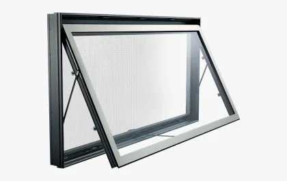 Aluminum Glass Awing Top Hung Project Window