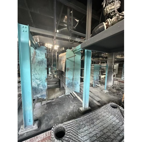 Wide channel plate heat exchanger