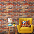 Wallpapers 3D Retro Simulated Brick Wall Decor Home Improvement Living room Bedroom Restaurant Wall Coving Wall Stickers