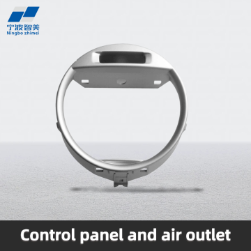 Multi-Vehicle Compatible Silver AC Panel Frame Design