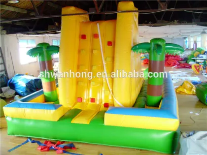 Inflatable rock climbing , rock wall climbing on sale