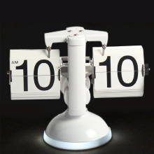 Retro Desk Clock with Sounds Controlled Light