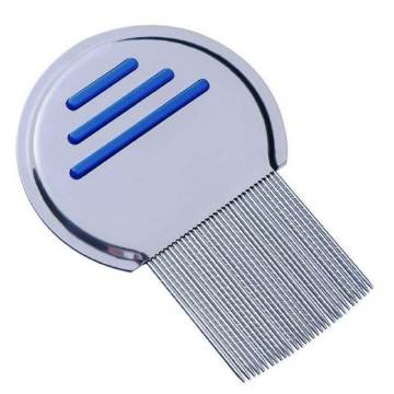 Stainless Steel Pet Lice Comb for Flea Removal in Dogs and Cats