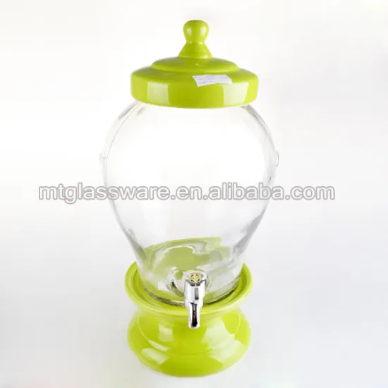 new style glass water dispenser with tap