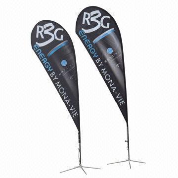 14ft Feather Flag with Digital Printing and Carry Bag