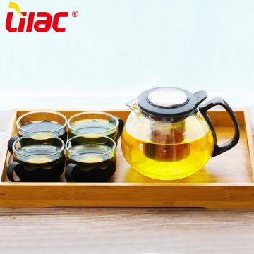 Lilac S853-1/S853 Glass Teapot