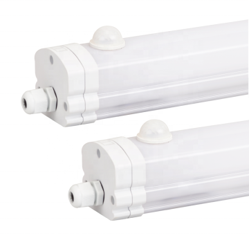 PIR -sensor LED lineair buislicht