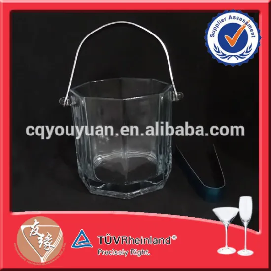 clear glass ice tong with handle and clamp
Red Wine Goblet