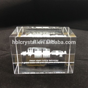 clear wholesale souvenirs 3d laser engraved crystal cube