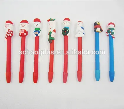 Creative polymer clay ball pens free samples