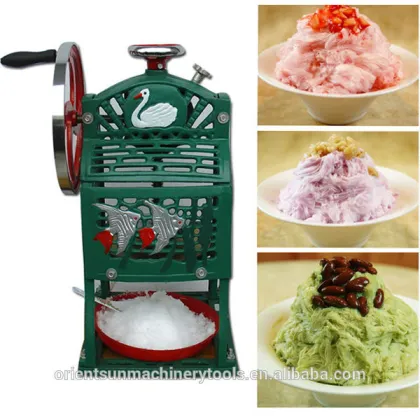 New Type Ice Snow Shaver Manual Ice Shaving Machine