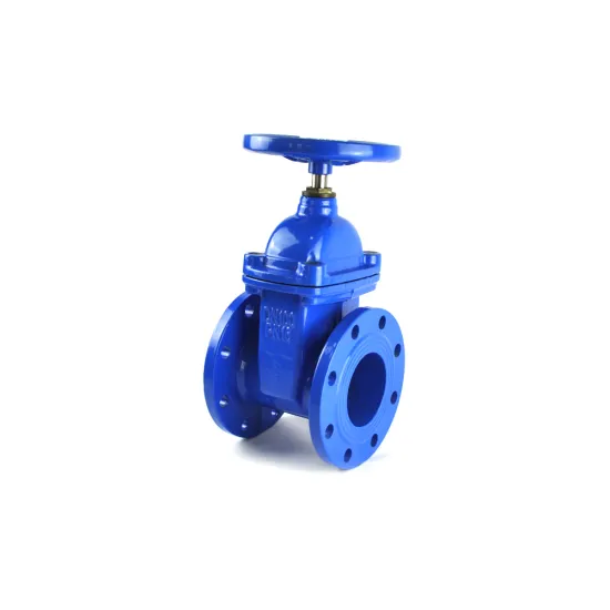Chinese supplier epdm lined din pn16 cast iron 3 gate valve handle