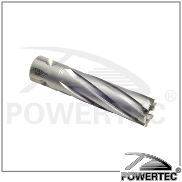 Powertec High Performance 20-50mm T.C.T annular cutter with one-touch shank