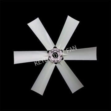 6 leaves adjustable nylon axial impeller for Condenser