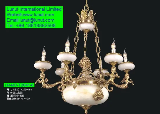 european copper chandelier,european copper lamp