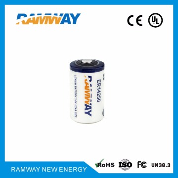 ER14250 battery,1/2AA battery,1/2 AA 3.6v lithium battery from Ramway