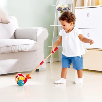 Hape New Model Hot Sale Wooden Walker Toy for Babies