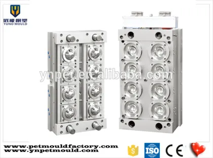 YUNO manufacuter 8 cavity hot runner PET Jar Mould