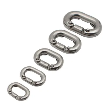 Stainless Steel 316 Chain Buckle Quick Connection Ring