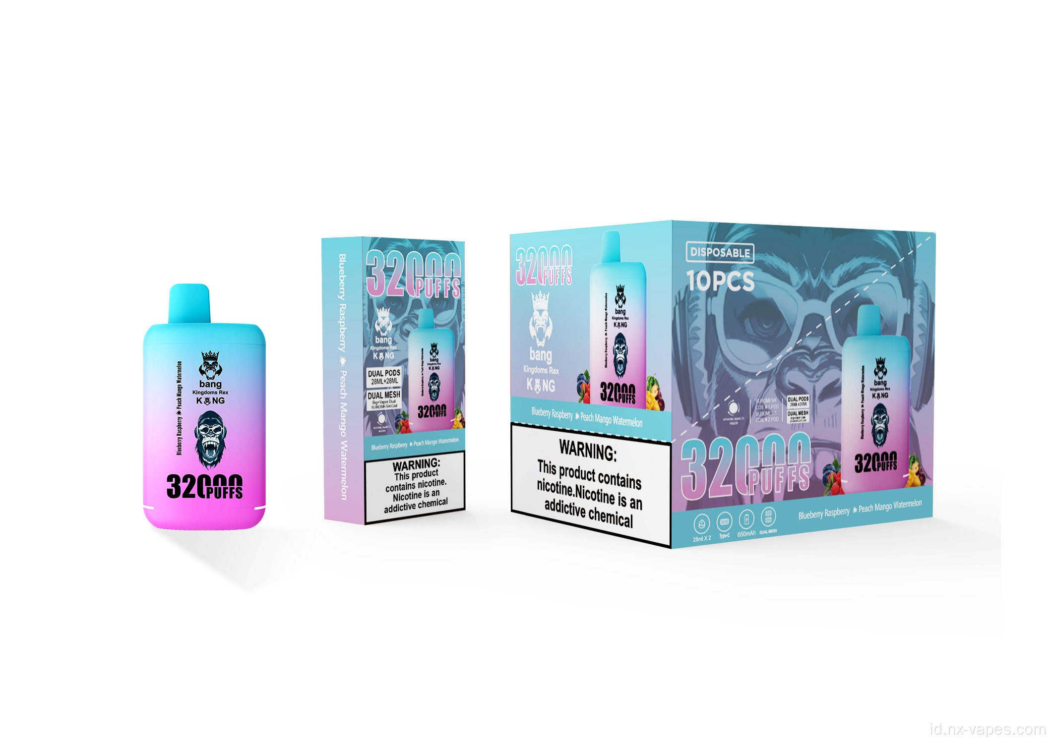 Grosir rokok bang king 32000 32k puffs