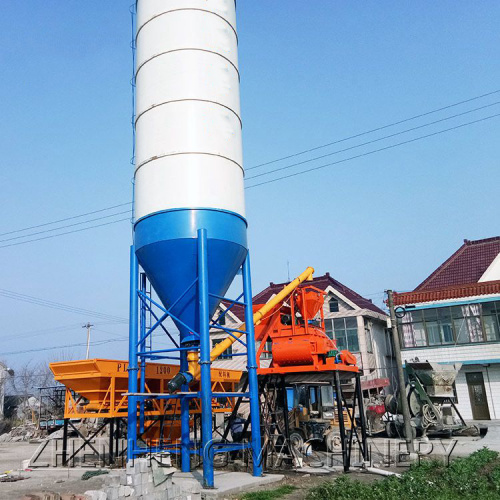 Long service HZS series concrete batching plant