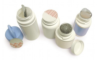 pressure sensitive seal liner for glass bottle