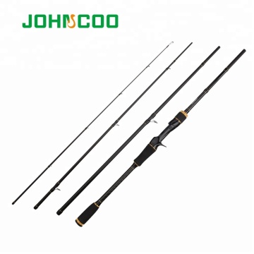 Johncoo Carbon Sishing Rod 2.1m-2.7m 4 Τμήμα M Power Fast Action Lure Rod