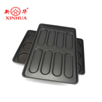Non-Stick Bread Baking Tray and Hot Dog Mold
