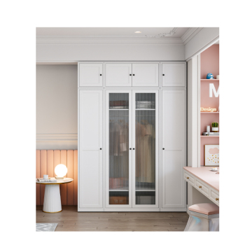 Glass Door Simple Modern Metal Bedroom Closet Storage Cabinet Wardrobe: Your Ultimate Furniture Solution