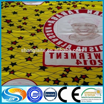 100% cotton African real wax printed fabric