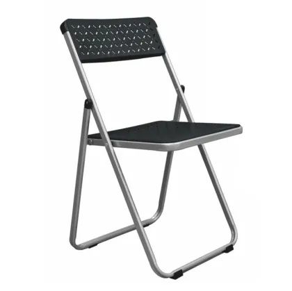 Modern Simple Folding Portable Backrest Plastic Chair