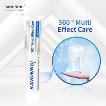 Custom Private Label Aromatic Mint Toothpaste for Adults - Anti-Plaque & Fluoride Formula for Sensitive Teeth