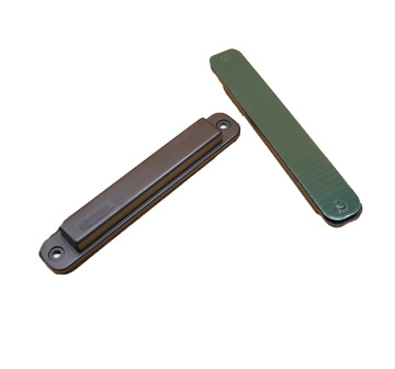 Black ABS Material UHF RFID Tag for Warehouse Asset Management with Metal Adhesive Sticker and Hole
