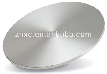 manufacture sputtering material Dia 25 mm high Purity 99.999% Ti titanium target