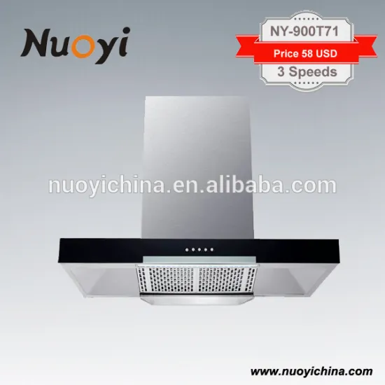 Professional manufacturer of kitchen aire ventilator made in china range hood