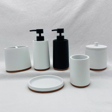 Ensemble d&#39;accessoires de salle de bain nouvellement 5pcs