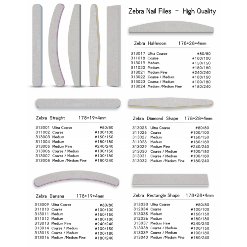 Professional Nail Files Buffers