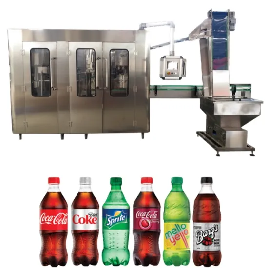 Automatic PET Bottled Carbonated Soft Drink Production Line and Soda Water Bottling Plant