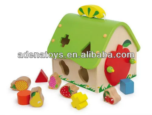 Fruit House Wooden Toys