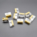 10sets Panel Mount PCB Fuse Holder Case w Cover 5x20mm fuse Holder yellow