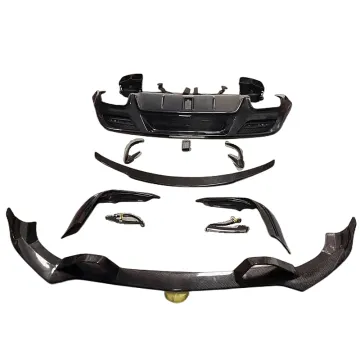 GLE63 Carbon Fiber Body Kit Front Lip Diffuser Spoiler for Mercedes-Benz GLE63 AMG Coupe W167