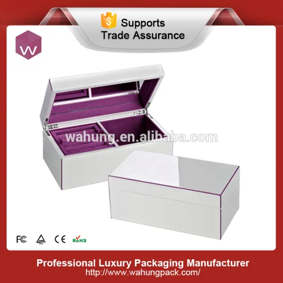 100% personalized luxury wood jewelry box for storage